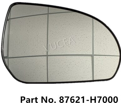 Passenger Achteruitkijkspiegel Rh Zijspiegel Glas Voor 2022 Kai Soluto Pegas 87621H7000 87621 H7000 87621-H7000