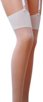 Passion Passion Jarretelkousen ST001-W - Maat: XS-S (1/2)