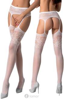 Passion Passion witte strip panty ,S029 - Maat: One size