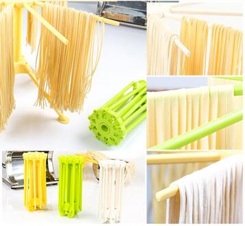 Pasta Droogrek Antislip Opvouwbaar Kleine Footprint Food Grade Materialen Niet Giftig Smaakloos Keuken Tool Accessoires groen
