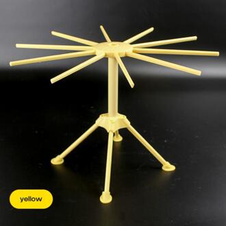 Pasta Tool Plastic Spaghetti Pasta Droogrek Stand Noedels Drogen Opknoping Houder Voor Thuis Keuken Koken Levert Gereedschap geel