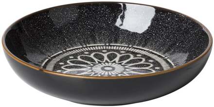 Pastabord Yara - zwart - ⌀21.7 cm