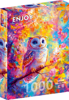 Pastel Owl Puzzel (1000 stukjes)