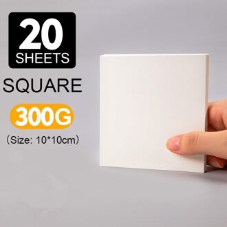 Pastel Papier Olie Pastel Special-Purpose Fijne Korrel Papier Olie Pastel Schilderij Karton Plakken Papier A5/A4 Vierkante pastel Papier 10x10cm 20 sheets