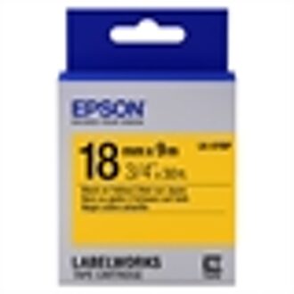 Pastel Tape - LK-5YBP Pastel Blk/Yell 18/9