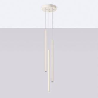 Pastelo hanglamp, beige, Ø 19 cm, staal