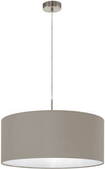 Pasteri Hanglamp - E27 - Ø 53 cm - Grijs/Taupe