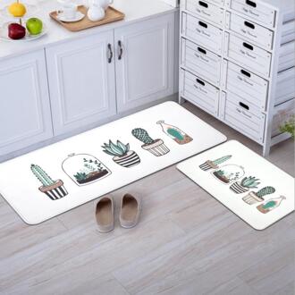 Pastorale Cactus Keuken Mat Thuis Entree/Hal Deurmat Anti-Slip Badkamer Tapijt Balkon/Garderobe Tapijt Kinderkamer floor Mat 2