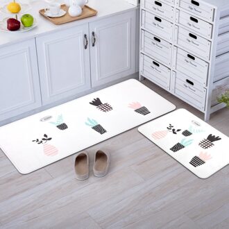 Pastorale Cactus Keuken Mat Thuis Entree/Hal Deurmat Anti-Slip Badkamer Tapijt Balkon/Garderobe Tapijt Kinderkamer floor Mat 3