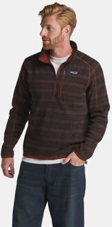 Patagonia Better Sweater 1/4 Fleece pullover Rood