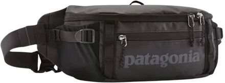 Patagonia Black Hole Waist Pack 5L black w/black damestas heuptas Zwart - H 16.5 x B 41 x D 11.5 cm