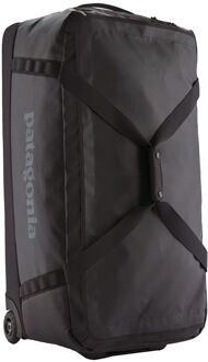 Patagonia Black Hole Wheeled Duffel 100L black w/blackreistas met wielen Zwart - H 81 x B 35.5 x D 40.6 cm