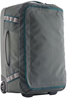Patagonia Black Hole Wheeled Duffel 40L noble grey weekendtas handbagage Grijs - H 55 x B 37 x D 28 cm