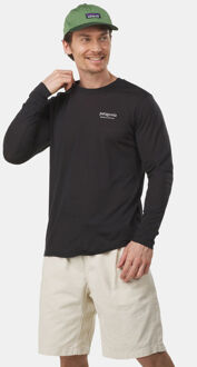 Patagonia Cap Cool Merino Graphic langemouwen shirt Zwart