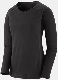 Patagonia Capilene Midweight Crewneck Trui Dames Zwart - L