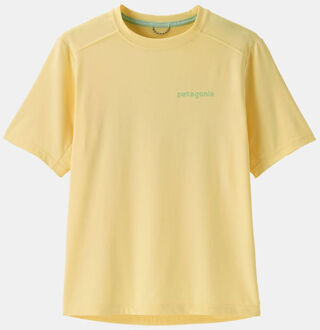 Patagonia Capilene Silkweight T-Shirt Junior Geel - M