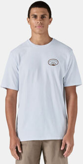 Patagonia Clean Climb Roots Responsibili-Tee Wit - L