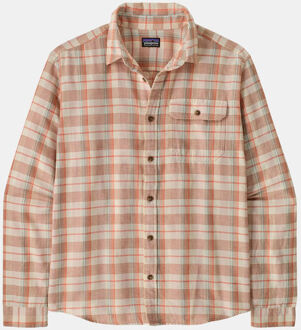 Patagonia Cotton In Conversion Fjord Flannel Blouse Bruin - M