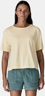 Patagonia Daily Easy Cut T-Shirt Dames Wit - XL