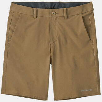 Patagonia Hydropeak Hybrid Walk Shorts - 18 In. Korte Broek Bruin - 34"