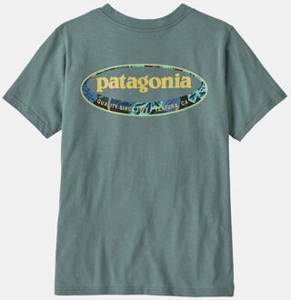Patagonia K'S Graphic T-Shirt Junior Blauw - XL