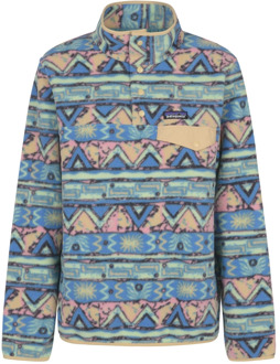 Patagonia Lichtgewicht Synch Snap-T Pullover Sweaters Patagonia , Multicolor , Dames - M,S,Xs