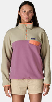 Patagonia Lightweight Synchilla Snap-T Pullover Dames Paars