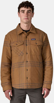 Patagonia LW Insulated Fjord Flannel Shirt Bruin - XL