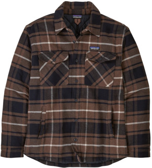 Patagonia LW Insulated Fjord Flannel Shirt Bruin