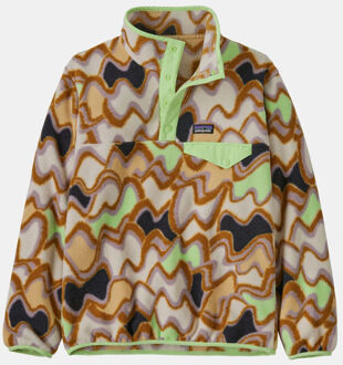 Patagonia LW Synch Snap-T Trui Junior Bruin - M