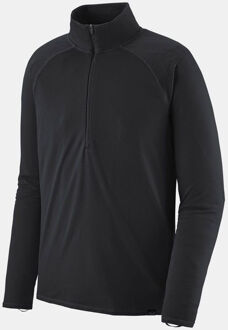 Patagonia Ondergoed Capilene Mw Zip Neck voor heren - Zwart - Maat: S