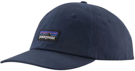Patagonia P-6 Label Outdoor Cap 1 Donkerblauw