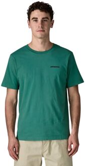 Patagonia P-6 Logo Casual T-shirt Heren L Groen