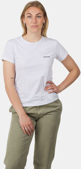 Patagonia P-6 Logo Responsibili-Tee Wit - S