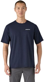 Patagonia P-6 Logo Tee Casual T-shirt Heren 2XL Donkerblauw