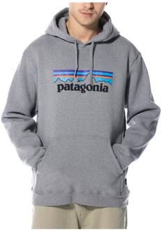 Patagonia P-6 Logo Uprisal Fleecetrui Grijs - M