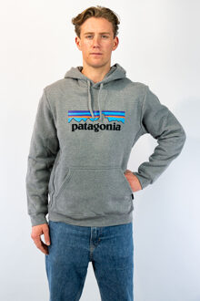 Patagonia P-6 Logo Uprisal Fleecetrui Grijs - S