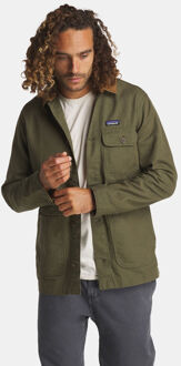 Patagonia Point Reyes Canvas Jas Groen - L