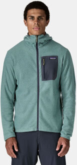 Patagonia R1 Air Hoody Fleecevest Blauw - XL