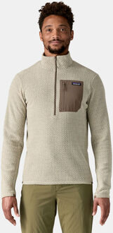 Patagonia R1 Air Zip Neck Fleecetrui Wit - L