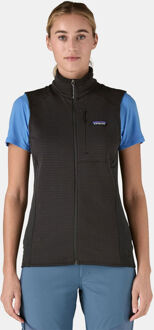 Patagonia R1 Fleece Bodywarmer Dames Zwart - S