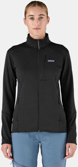 Patagonia R1 Fleecevest Dames Zwart - XS