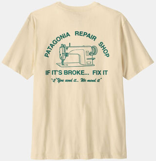Patagonia Repair Shop T-Shirt Wit - XL
