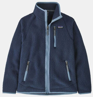 Patagonia Retro Pile Fleecevest Junior Blauw - L