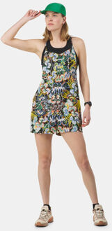 Patagonia Tidal Thread Playsuit Dames Zwart - L