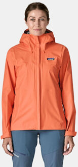 Patagonia Torrentshell 3L Hardshell Jas Dames Oranje - L