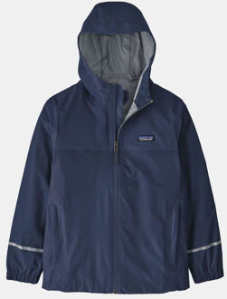 Patagonia Torrentshell 3L Regenjas Junior Blauw - S