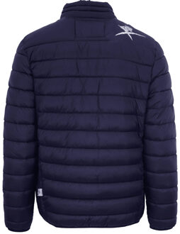 Patch Logo Dun gewatteerd blauw jack