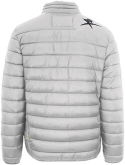 Patch Logo Dun gewatteerd grijs jack