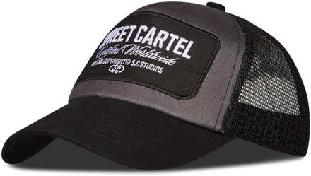 Patch Trucker Trucker Unisex - Zwart - One Size - Katoen Black